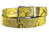 Mayura Riem 810P Geel Python 3.5cm Breed Verwisselbare Gesp