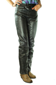 sticks and stones leren broek Amersfoort semi analine zwart