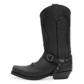 Sendra 3434 zwart Zijaanzicht