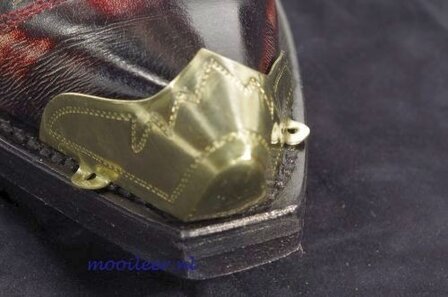 sendra mooileer laarzenpunt basic zilver