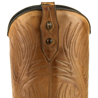 Mayura Boots Virgi 2536 Hazelnut/ Ladies Western Boots Ornamental Stitching Pointed Nose Straight Shaft High Heel Smooth Leathe