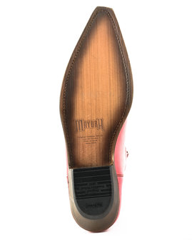 Mayura Boots 1920 Roze/ Spitse Cowboy Western Line Dance Dames Heren Laarzen Schuine Hak Echt Leer Zool