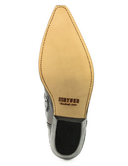 Mayura Boots 1935P Bruin/ Zwart Phyton Spitse Cowboy Western Laarzen Schuine Hak Rechte Schacht Treklussen Goodyear Welted