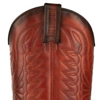Mayura Boots 1920 Cognac/ Pointed Cowboy Western Line Dance Ladies Men Boots Slanted Heel Genuine Leather Shaft