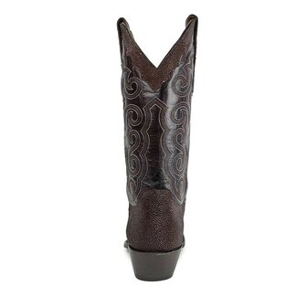 Sendra Boots Texas Mantaraya Chocolate Cuervo Bruin Heren Spitse Exotische Cowboy Laarzen Cubaanse hak Lederen zool