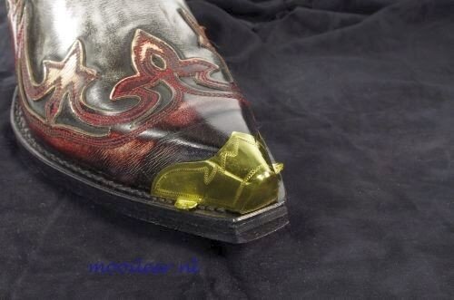 sendra spitse laarzenpunt basic goudkleur