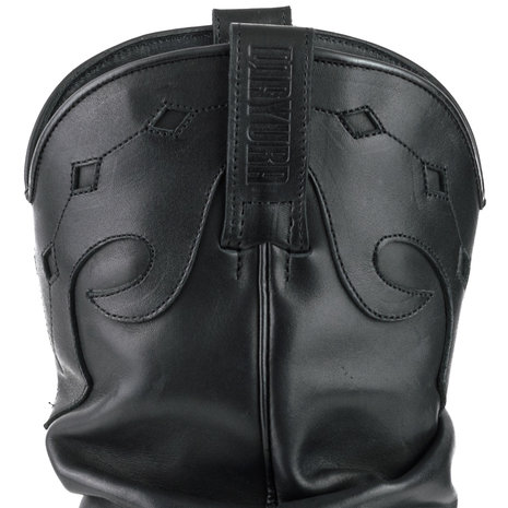 Mayura Boots 1952 Zwart/ Western Fashion Dames Spitse Cowboylaarzen Hoge Hak Gezakte Schacht Soepel Leer Schacht
