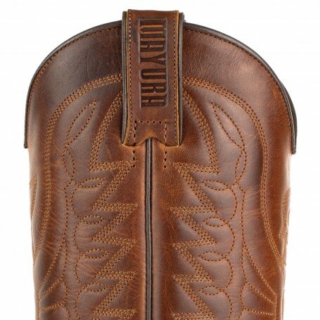 Mayura Boots 1920 Bruin/ Spitse Cowboy Western Line Dance Dames Heren Laarzen Schuine Hak Echt Leer