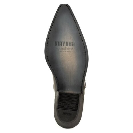 Mayura Boots 1920 / Blauw Spitse Cowboy Western Line Dance Dames Heren Laarzen Schuine Hak Echt Leer Zool