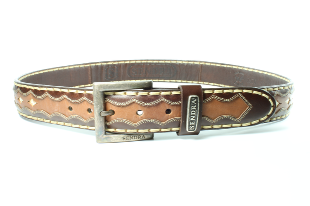 Sendra belt 7576 Python Brown