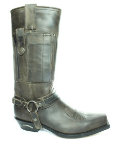 Sendra Boots 3604 Mad dog Seta Graffiet Biker Western Cowboy Laarzen Vierkante Neus Schuine Hak Afneembaar Spoor Zakje