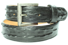 Sendra Riem Chihuahua Zwart Dames Heren Riem Perfecte Krokodil Imitatie Verwisselbare Gesp Cowboy Western Ibiza Bohemian 4cm Brede Unisex Jeans Broekriem