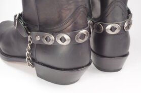 Sendra Boots Siersporen 78 Zwart