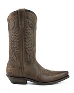 Mayura-Boots-17-Taupe---Dames-Heren-Cowboy-Western-Laarzen-Spitse-Neus-Schuine-Hak-Waxed-Leer